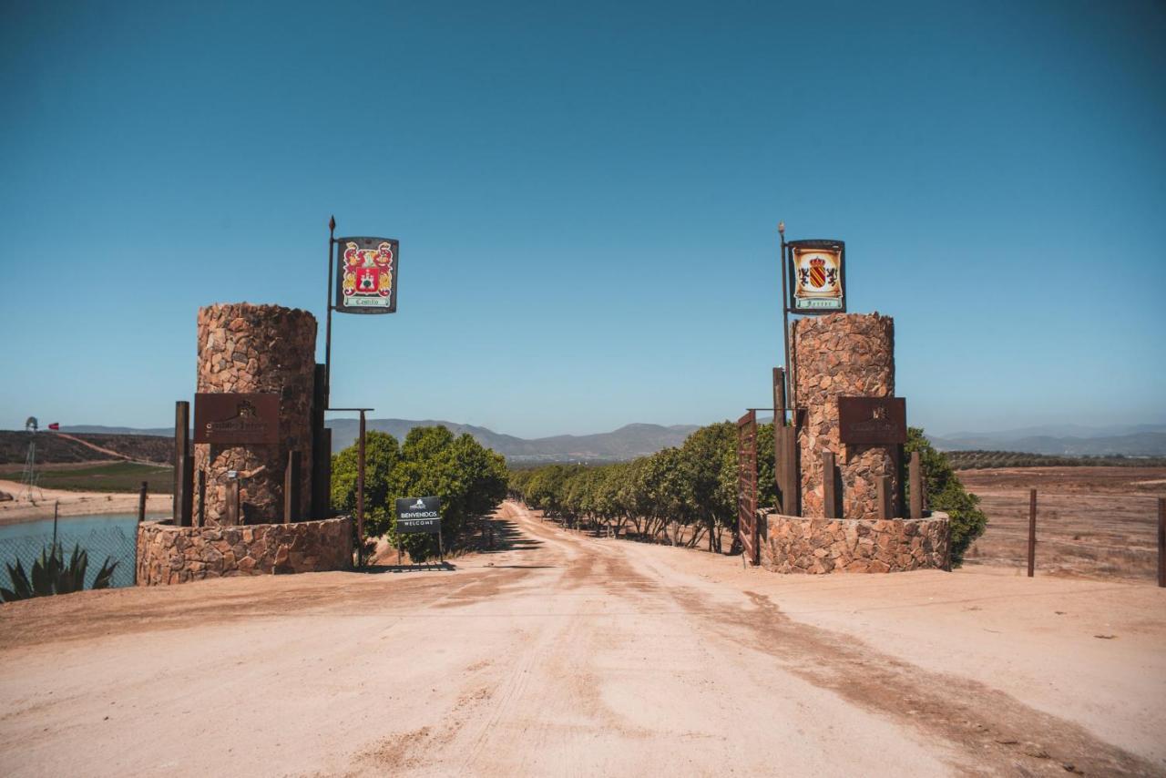 Hotel Castillo Ferrer Valle de Guadalupe Exteriör bild