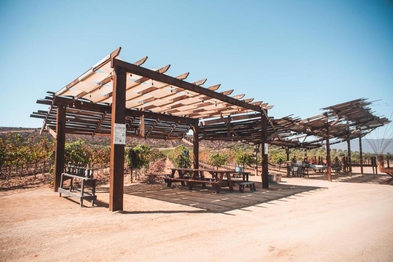 Hotel Castillo Ferrer Valle de Guadalupe Exteriör bild